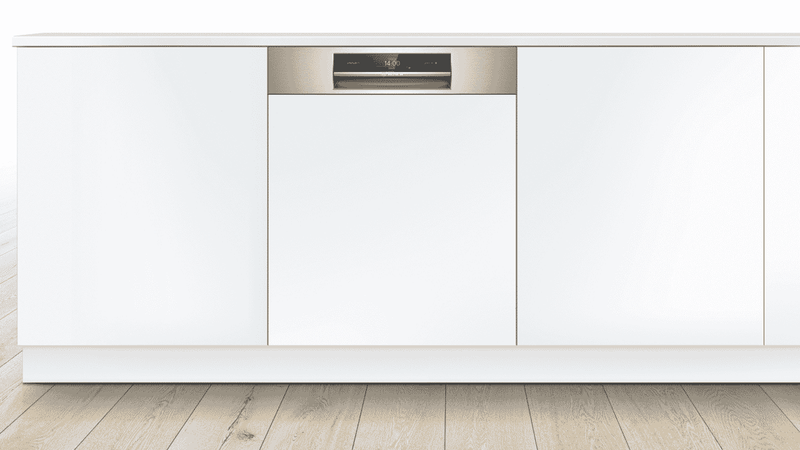 Bosch Series 8 60cm Semi Integrated Dishwasher Stainless Steel Panel