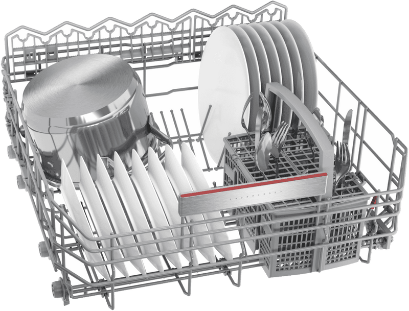 Bosch Series 8 60cm Semi Integrated Dishwasher Stainless Steel Panel