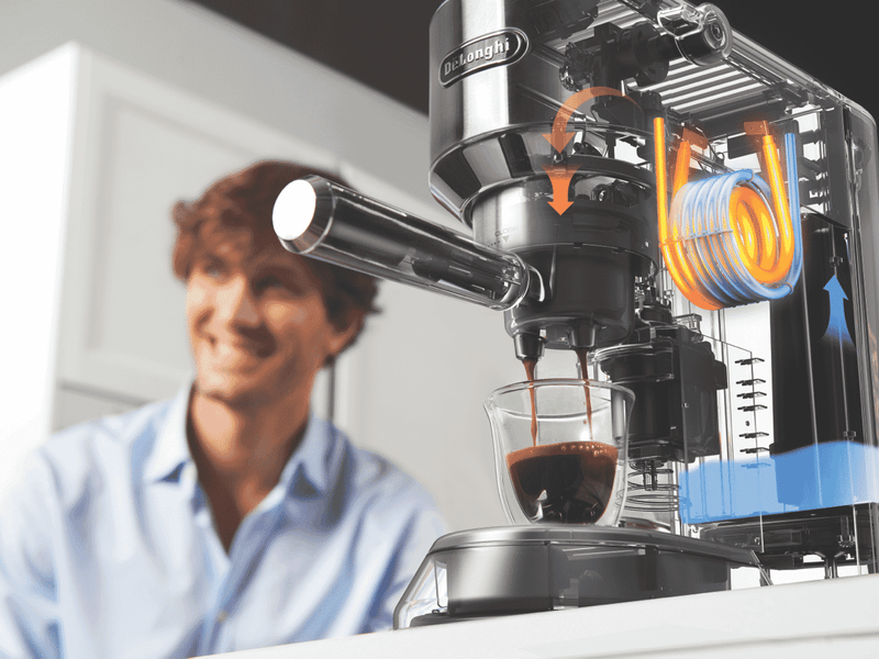 DeLonghi Dedica Arte Manual Coffee Machine