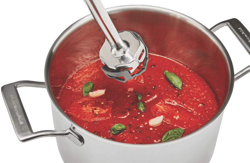 KitchenAid Corded Hand Blender - Matte Black