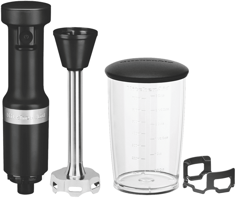 KitchenAid Corded Hand Blender - Matte Black