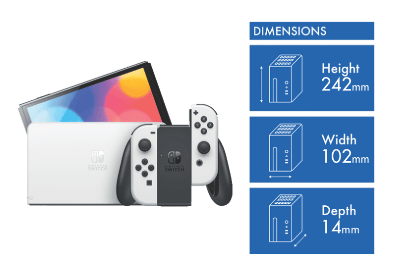 Nintendo Switch Console OLED Model (White)