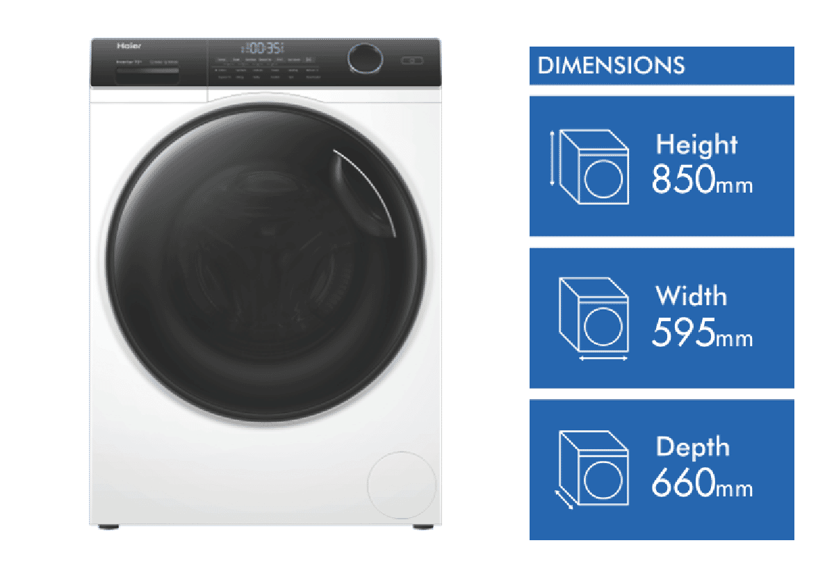 Haier 9.5kg Front Load Washer - Layaway AU