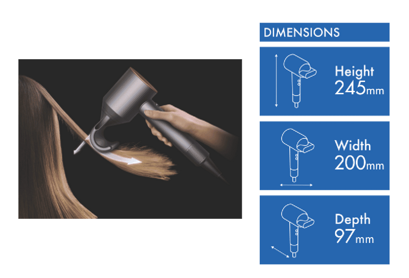 Dyson Supersonic Hair Dryer Black/Nickel