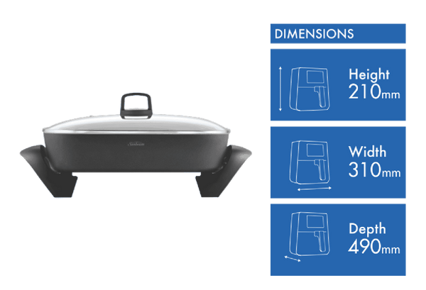 Sunbeam Banquet Frypan Diamond Force