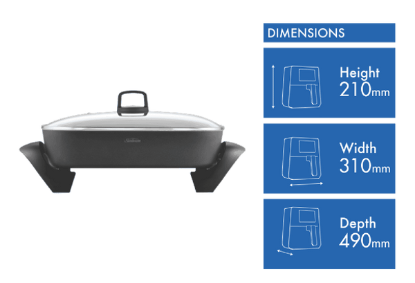 Sunbeam Banquet Frypan Diamond Force