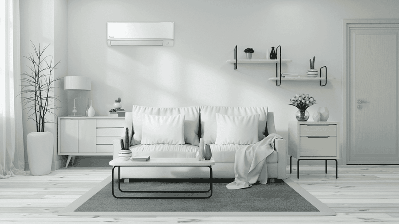 Panasonic C7.1kW H8.0kW Reverse Cycle Split System and Air Purifier