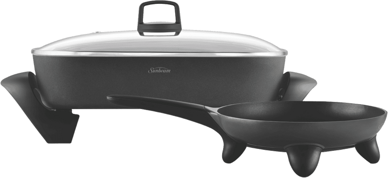 Sunbeam Diamond Force Brekky and Banquet Frypan & Skillet Set