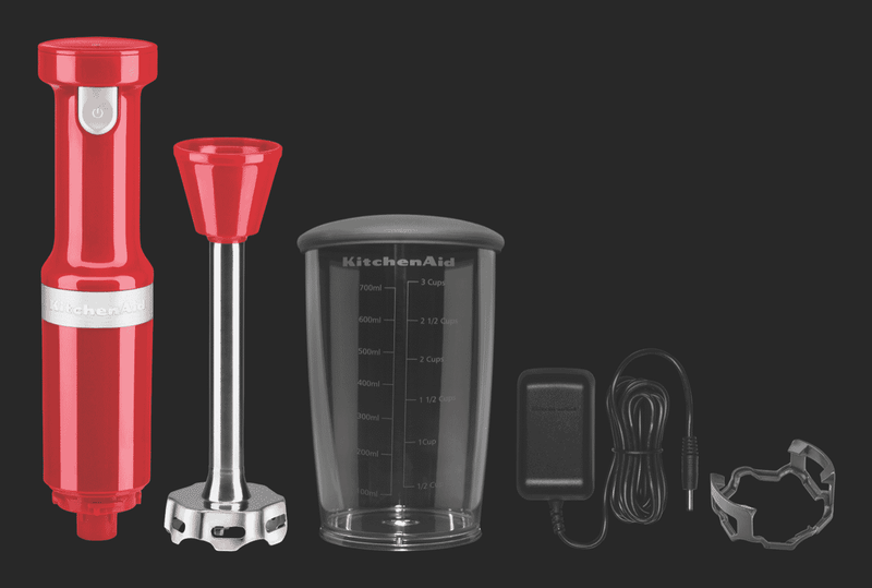 KitchenAid Cordless Hand Blender Empire Red