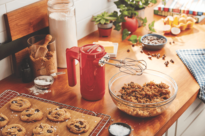 KitchenAid Cordless Hand Mixer Empire Red