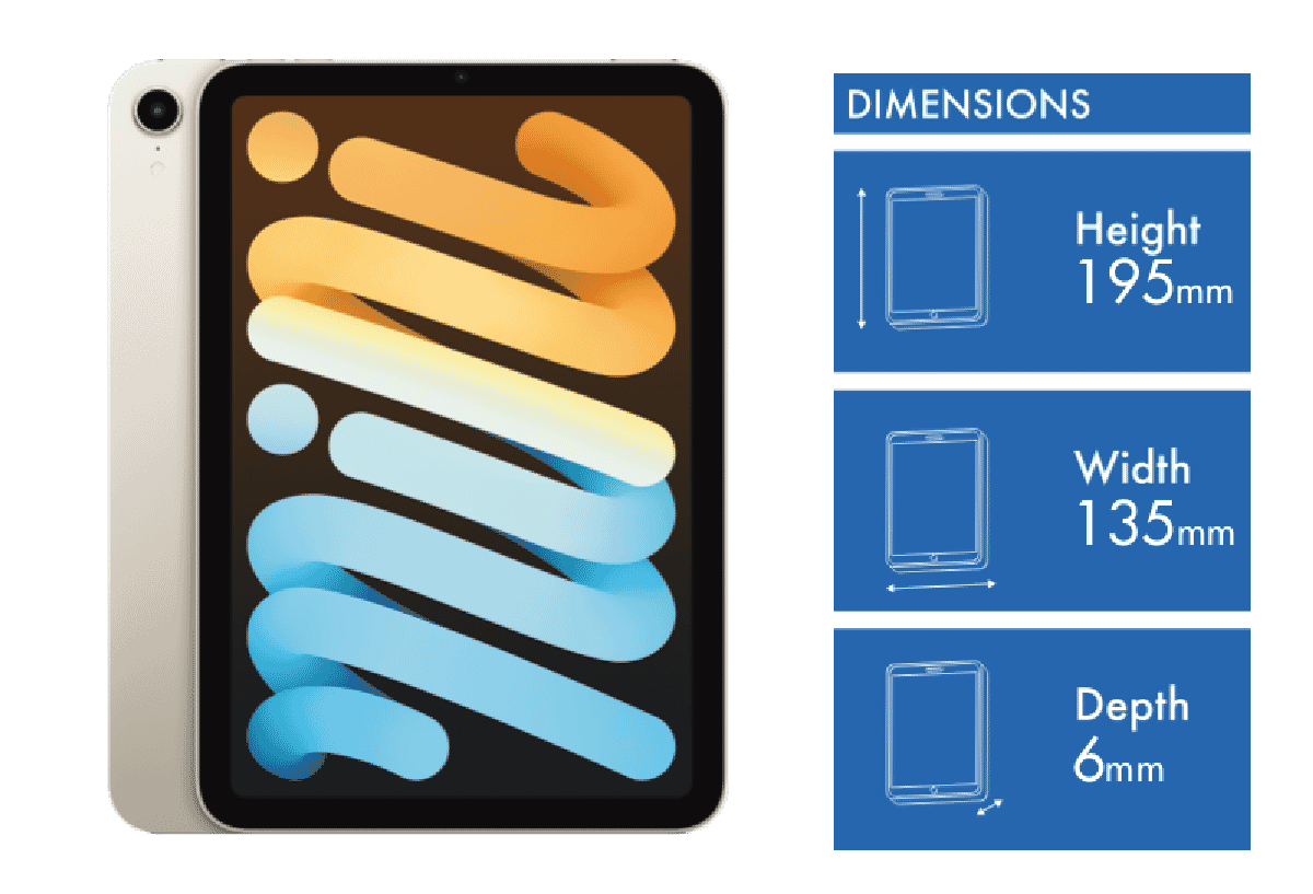Apple iPad mini (6th Gen) 256GB WiFi Starlight - Layaway AU