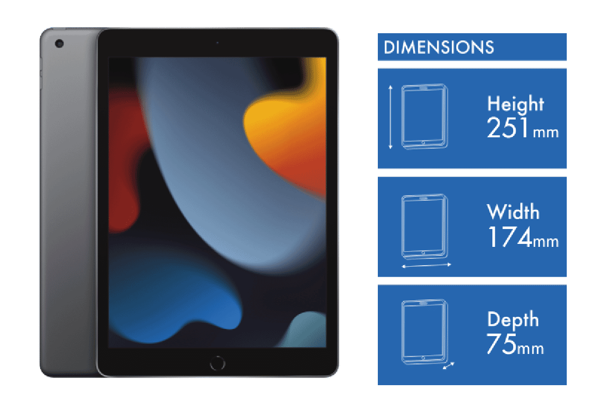 Apple iPad 10.2" (9th Gen) 256GB WiFi Space Grey - Layaway AU