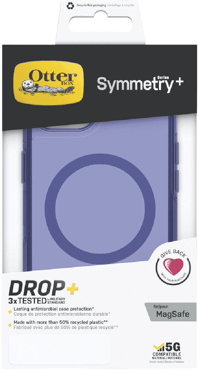 OtterBox Symmetry Plus Clear Case iPhone 13 - Feelin Blue