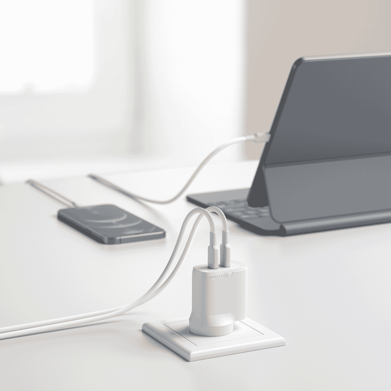Alogic Rapid Power 40W GaN Charger USB-C + USB-C