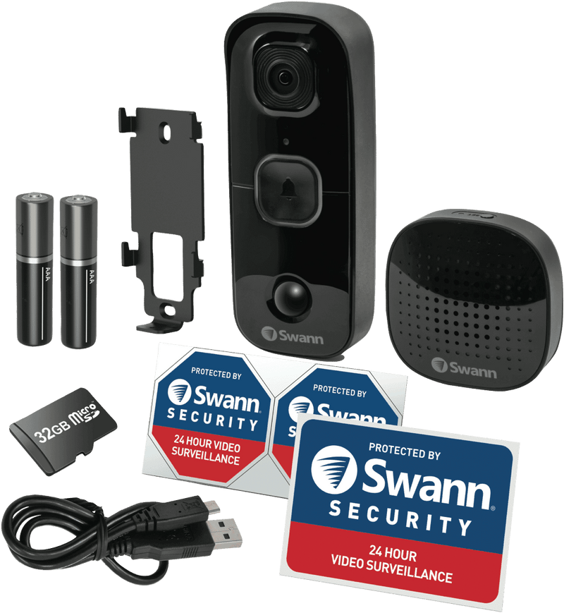 Swann 1080p Video Doorbell & Chime Kit