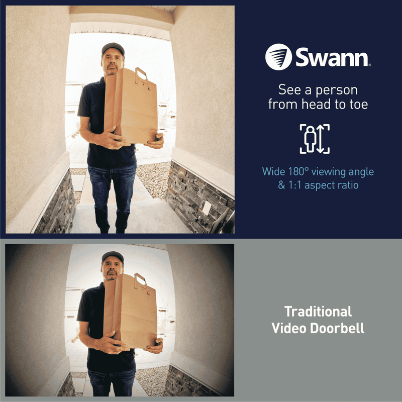 Swann 1080p Video Doorbell & Chime Kit