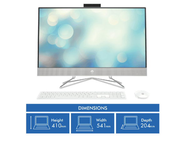 HP 23.8" i3 8GB 512GB Win 11 AIO