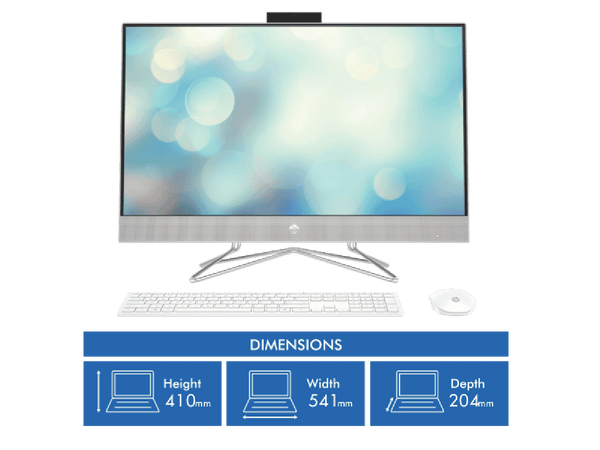 HP 23.8" i3 8GB 512GB Win 11 AIO