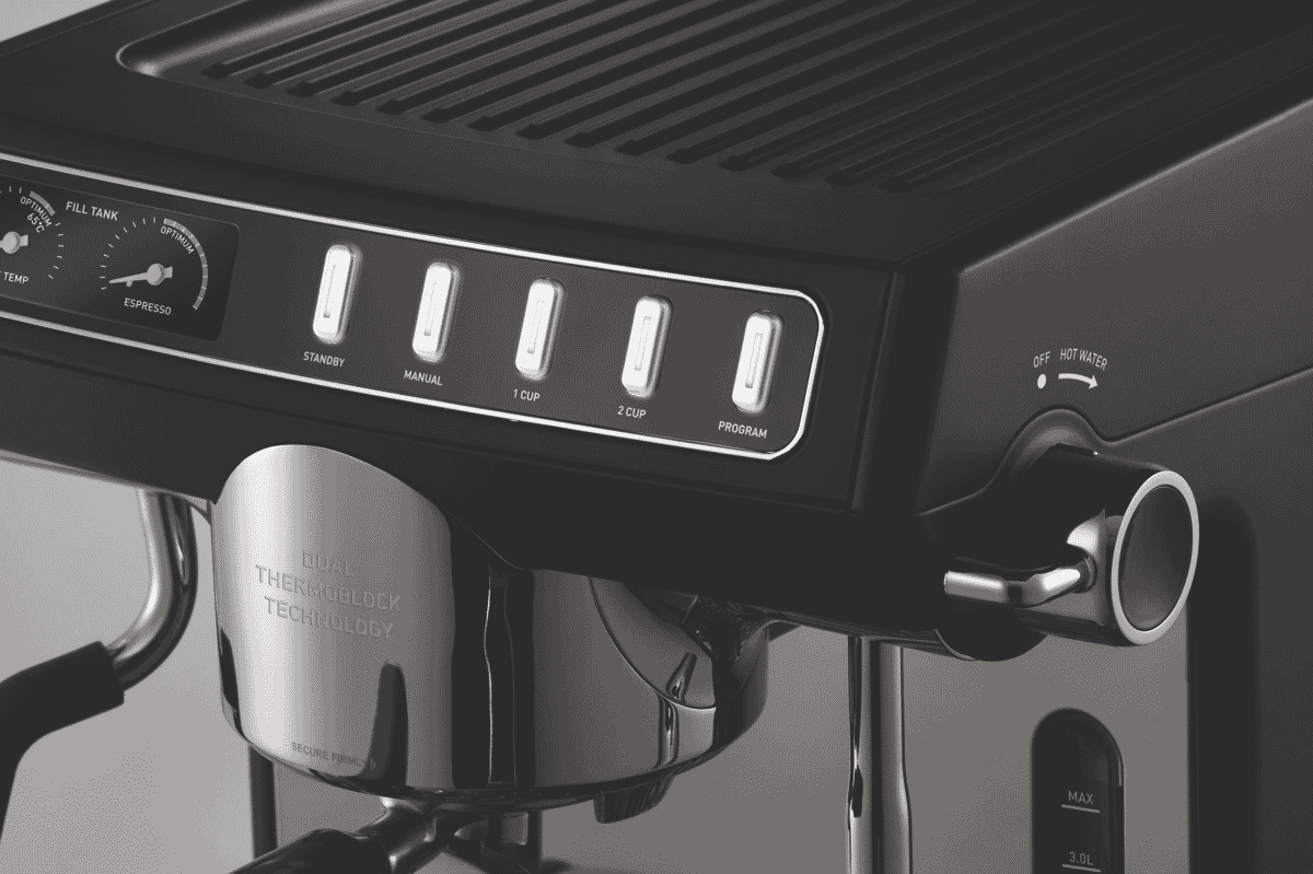 Sunbeam Cafe Duo Espresso Coffee Machine