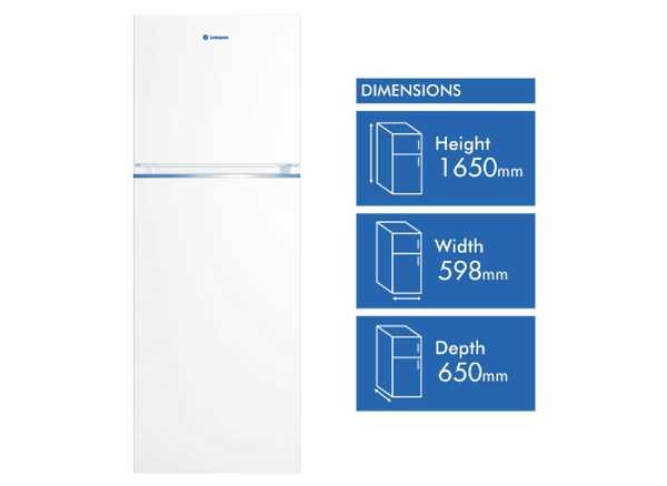 Westinghouse 312L Top Mount Refrigerator