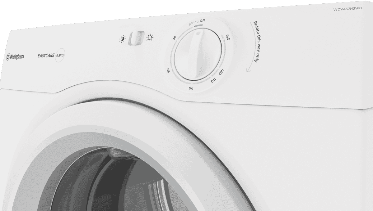Westinghouse 4.5kg Vented Dryer - Layaway AU