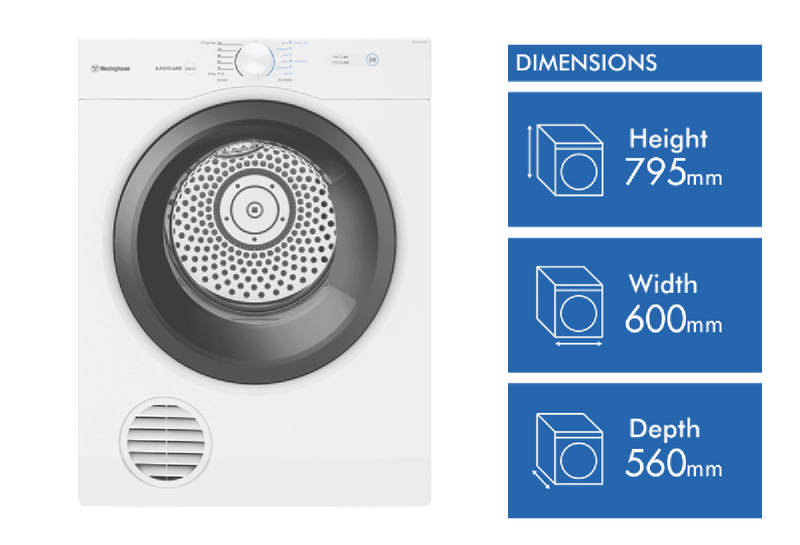 Westinghouse 5.5kg Vented Dryer
