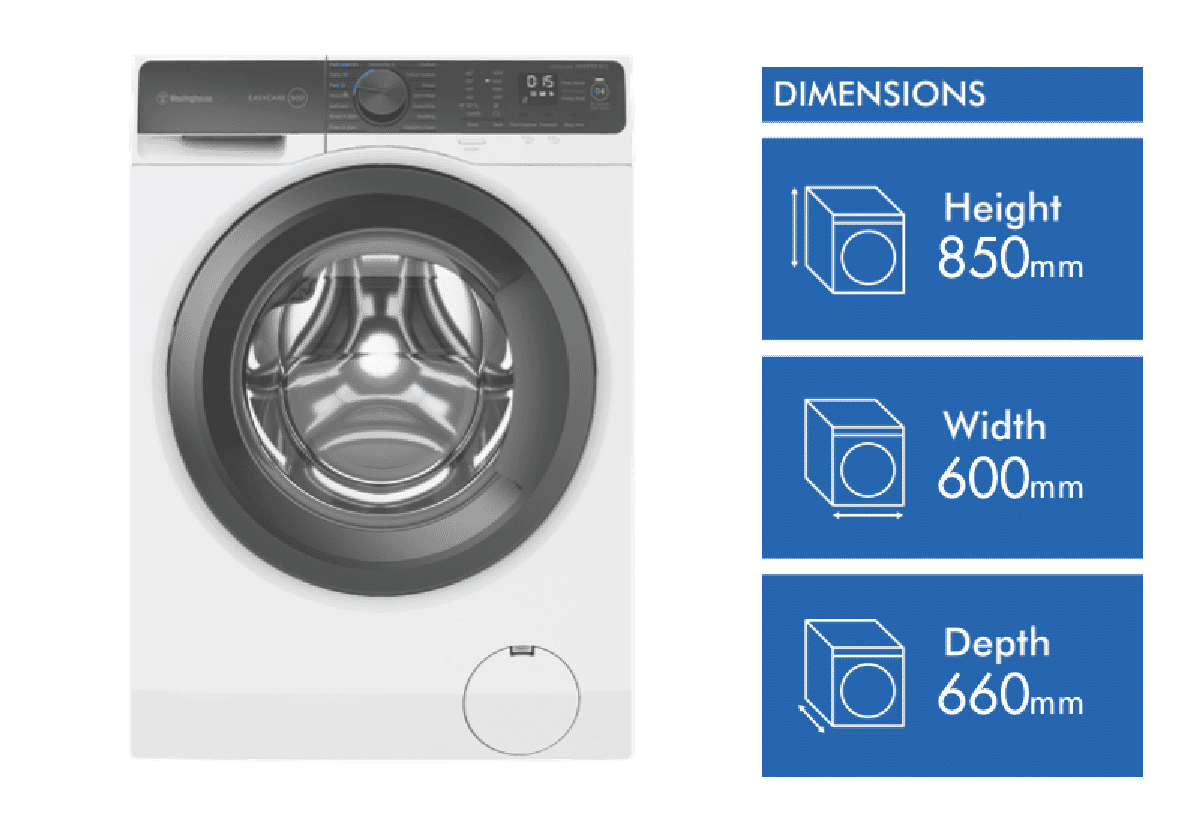 Westinghouse 9kg Front Load Washer - Layaway AU