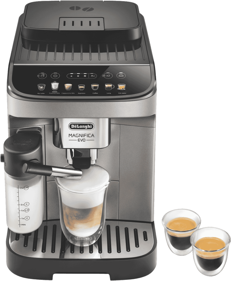 DeLonghi Magnifica Evo Fully Automatic Coffee Machine Titan