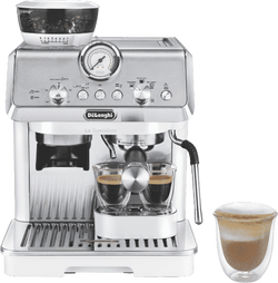 DeLonghi La Specialista Arte Manual Pump Coffee Machine White