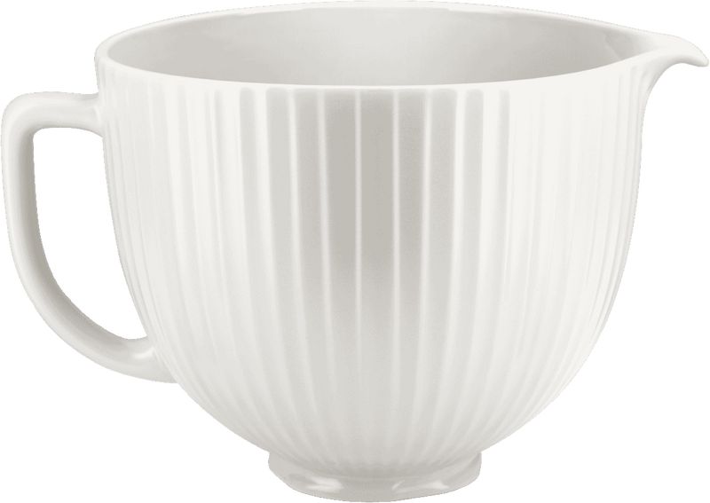 KitchenAid 5QT Stand Mixer Ceramic Bowl Classic Columns