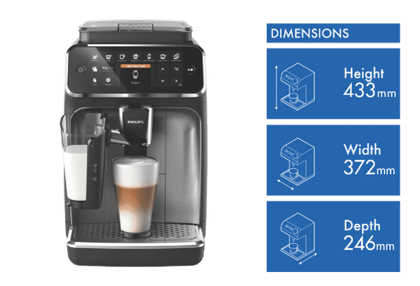 Philips 4300 Series LatteGo Fully Automatic Espresso