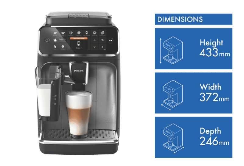 Philips 4300 Series LatteGo Fully Automatic Espresso