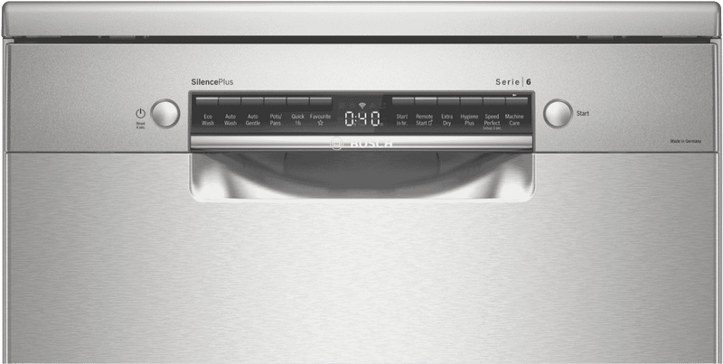 Bosch Series 6 Freestanding Dishwasher Stainless Steel