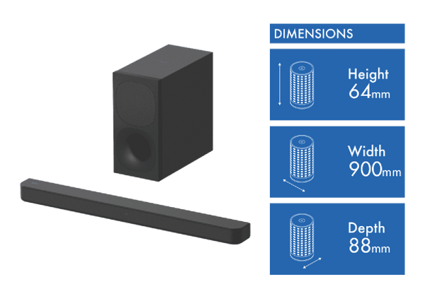 Sony 2.1Ch 330W Soundbar