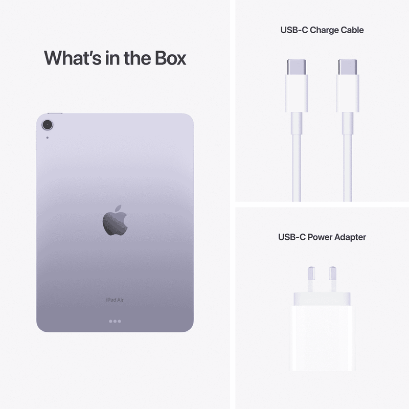 Apple iPad Air 10.9" (5th Gen) Wi-Fi 64GB - Purple