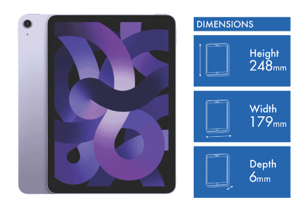 Apple iPad Air 10.9" (5th Gen) Wi-Fi 64GB - Purple