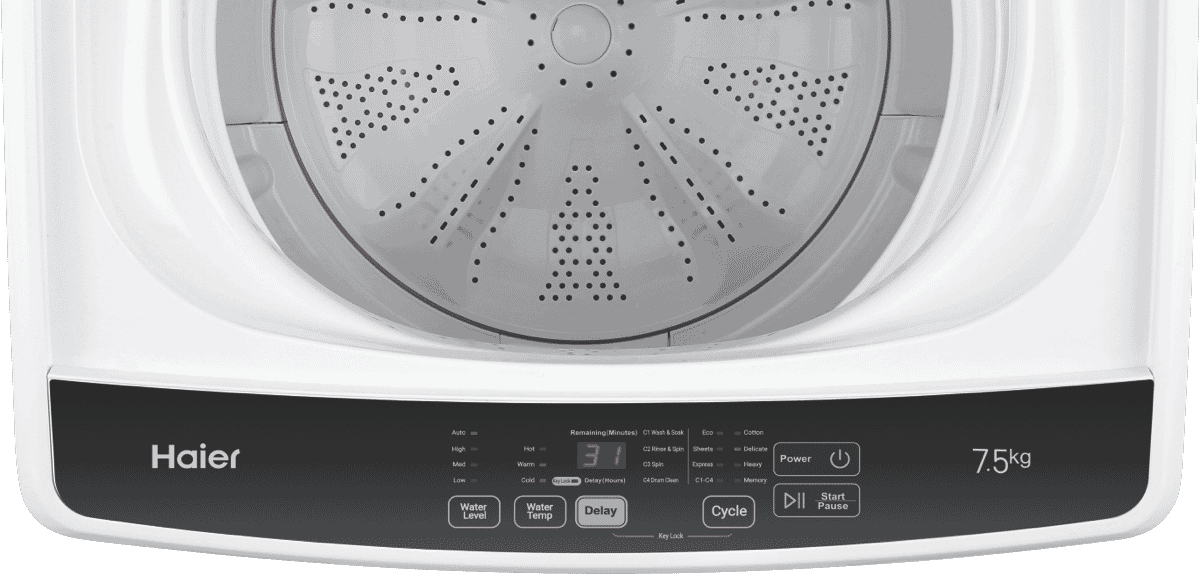 Haier 7.5kg Top Load Washer - Layaway AU