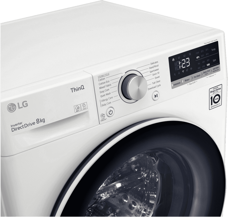 LG 8kg Front Load Washer