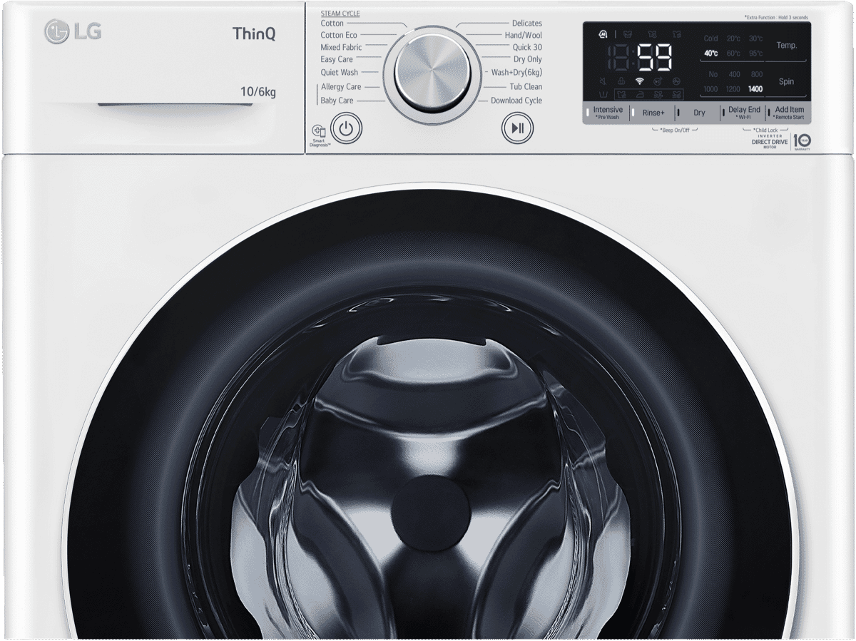 LG 10kg-6kg Combo Washer Dryer - Layaway AU