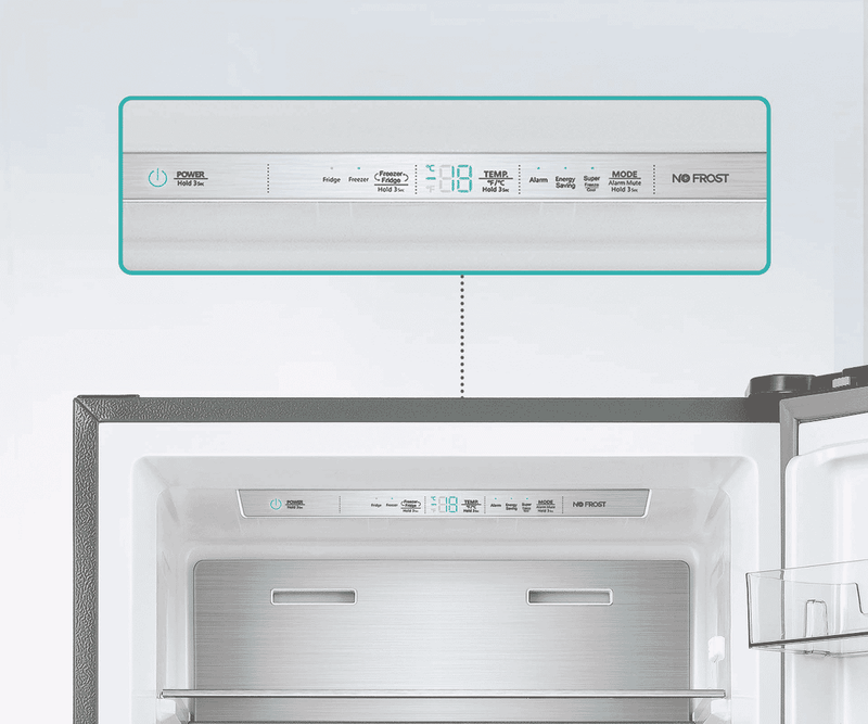 Hisense 384L Vertical Hybrid Freezer