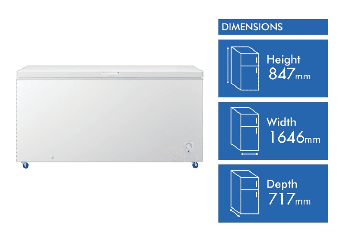 Hisense 500L Chest Freezer - Layaway AU