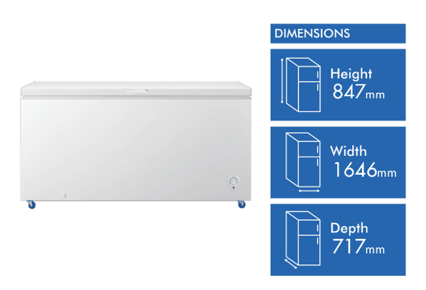 Hisense 500L Chest Freezer