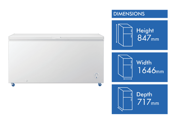 Hisense 500L Chest Freezer