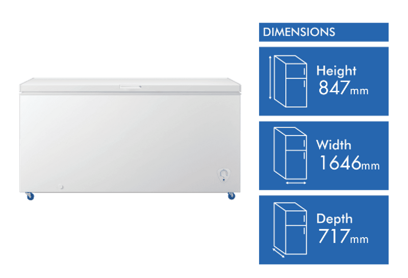 Hisense 500L Chest Freezer