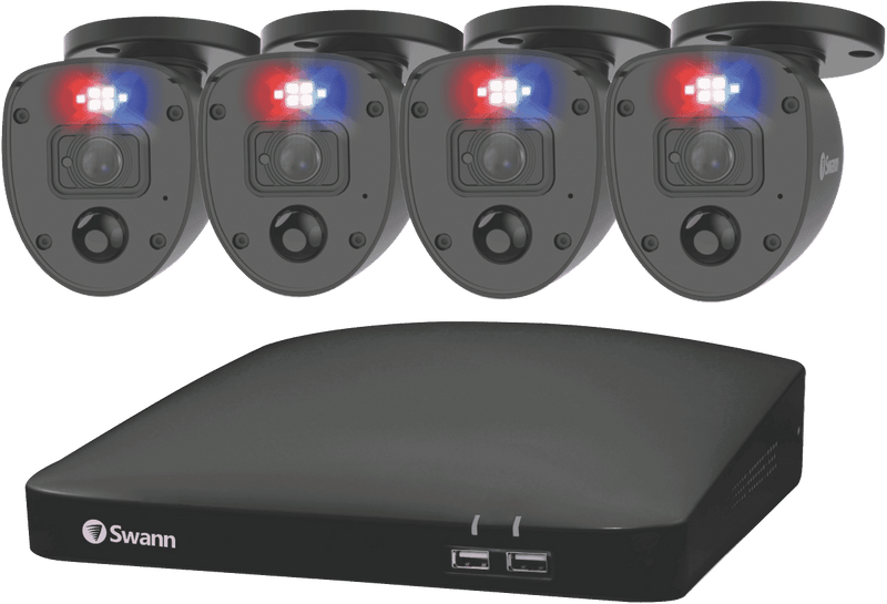 Swann 4 Camera 64GB 1080p DVR Enforcer Kit