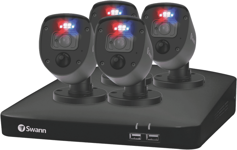 Swann 4 Camera 64GB 1080p DVR Enforcer Kit