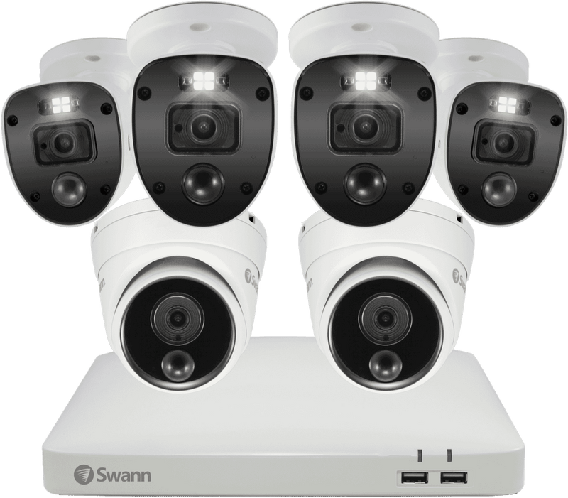 Swann 6 Camera 1TB 1080p DVR Enforcer Camera Kit