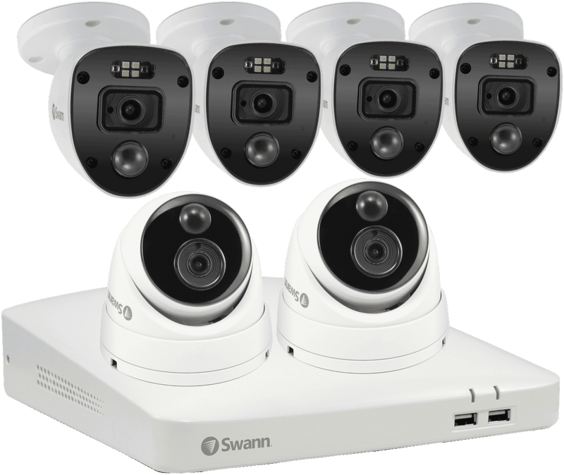Swann 6 Camera 1TB 1080p DVR Enforcer Camera Kit