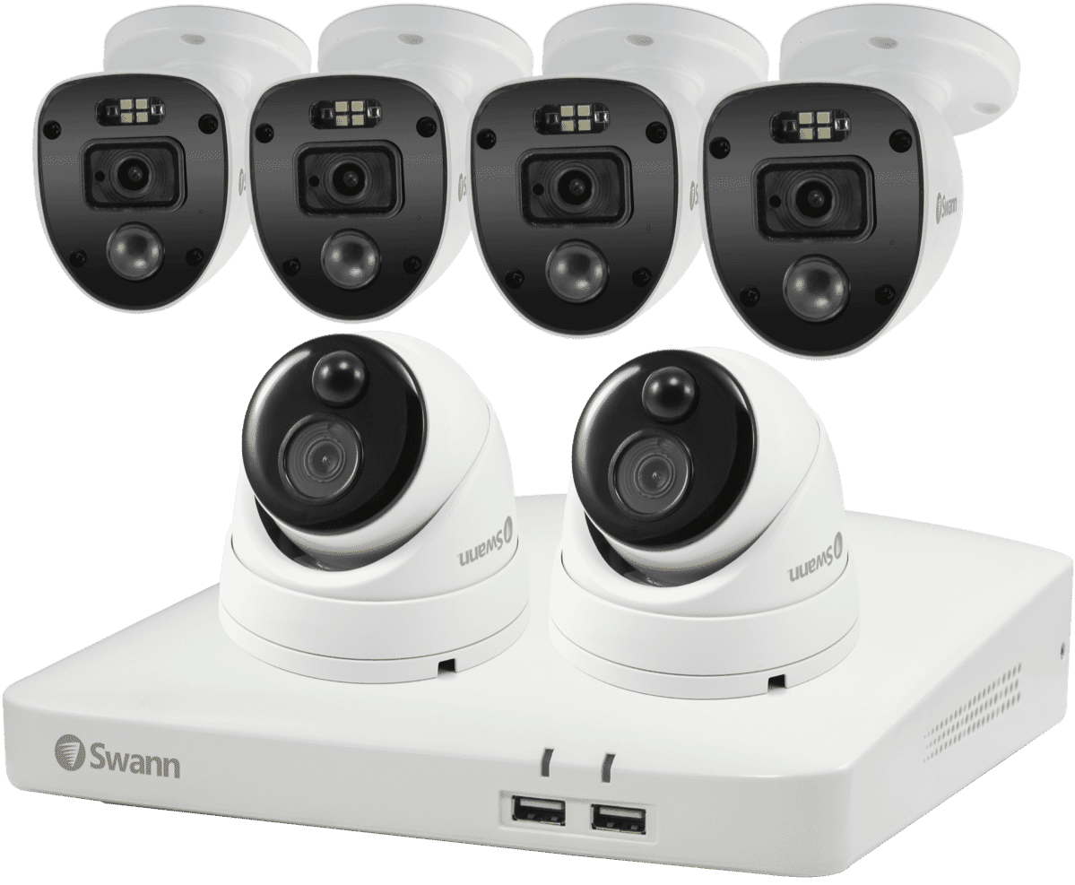 Swann 6 Camera 1TB 1080p DVR Enforcer Camera Kit - Layaway AU