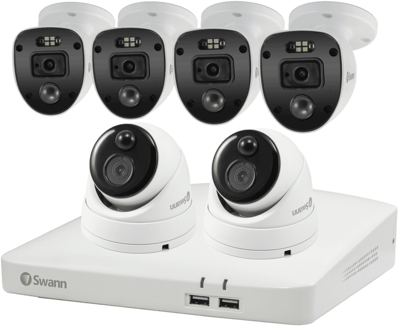 Swann 6 Camera 1TB 1080p DVR Enforcer Camera Kit
